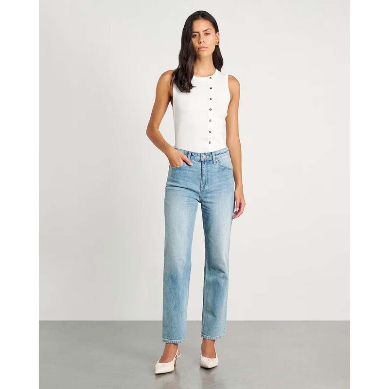 JAG Riley Straight Crop Jean image number 7